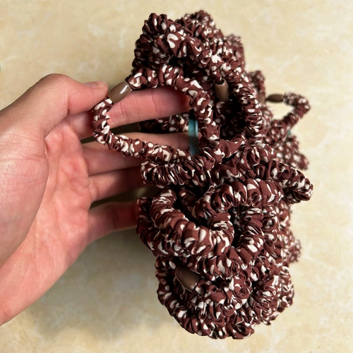 Зазор из 100 колец для волос, резиновых полос, кольца тонкой кишки, материалы для волос, аксессуары для волос, аксессуары, эластичные веревки, волосы