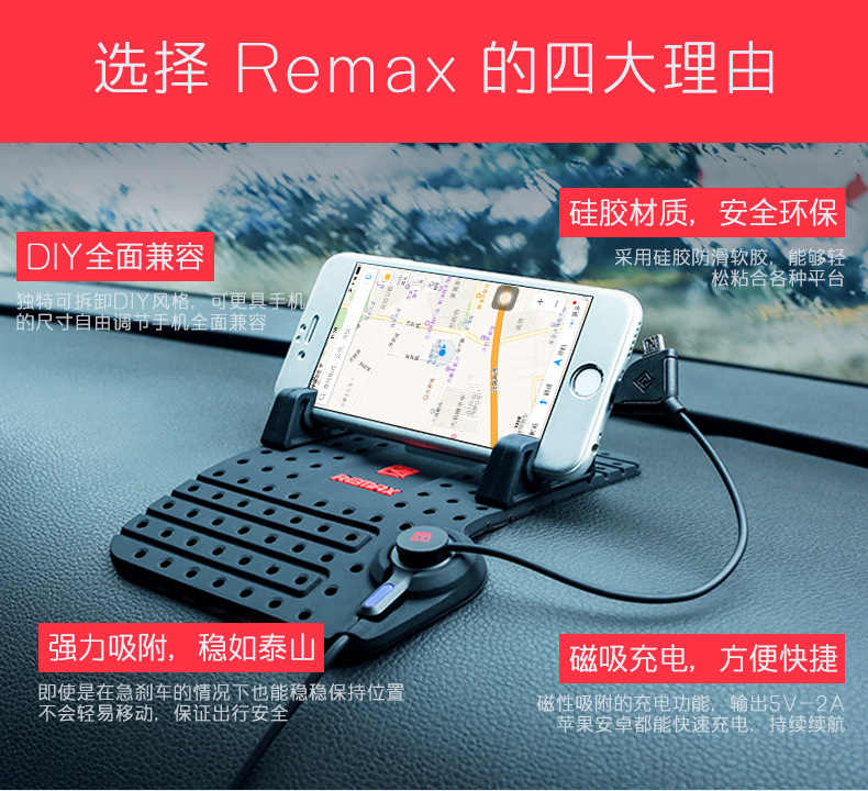 Support téléphone GSM REMAX - Ref 1359605 Image 12