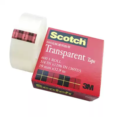 United States 3M 600 Scott brand single-sided transparent tape paper Paint ink adhesion test non-marking adhesive tape paper