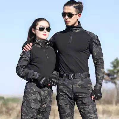 Wolfstone outdoor fire phoenix with the same frog suit tactical suit men's spring and summer long-sleeved cp camouflage suit full set of instructor clothes women