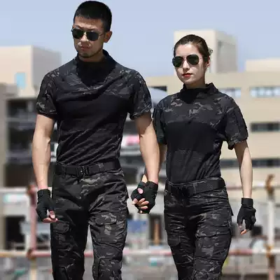 Wolf Stone outdoor new g3 agent frog suit tactical suit men black python camouflage suit suit women Summer wear-resistant