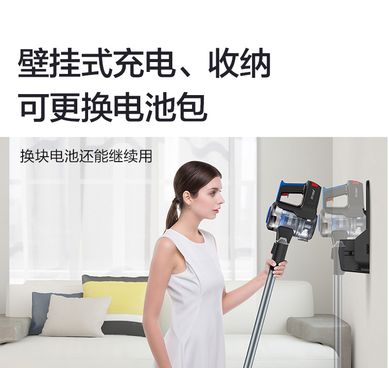 máy hút bụi xiaomi deerma Máy hút bụi không dây đẹp gia đình mạnh mẽ cầm tay máy hút bụi im lặng nhỏ không dây mạnh mẽ ngoài máy P3 - Máy hút bụi máy hút bụi giá rẻ