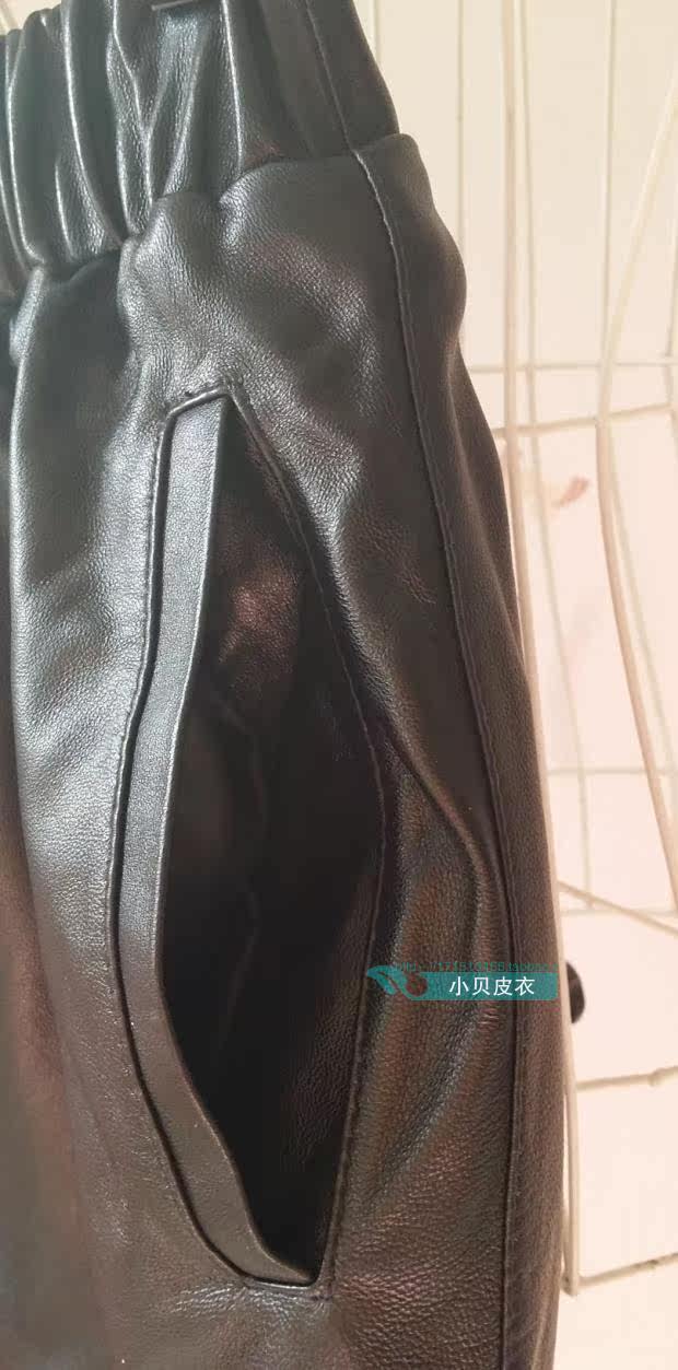 Pantalon cuir homme droit pour printemps - Ref 1492002 Image 28