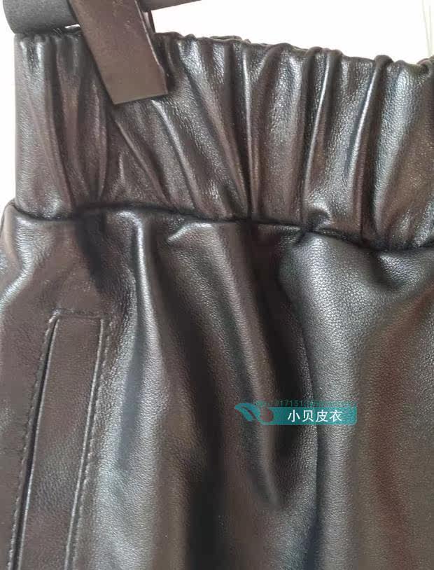 Pantalon cuir homme droit pour printemps - Ref 1492002 Image 26