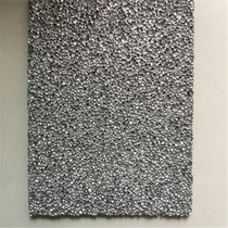 New environmental protection materials Open-cell closed-cell foam aluminum Conference room tunnel silencer Sound-absorbing noise-reducing closed-cell foam aluminum