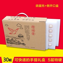 Pigeon egg shockproof box Express stupid quail towu quail firewood quail foam express box soil quail