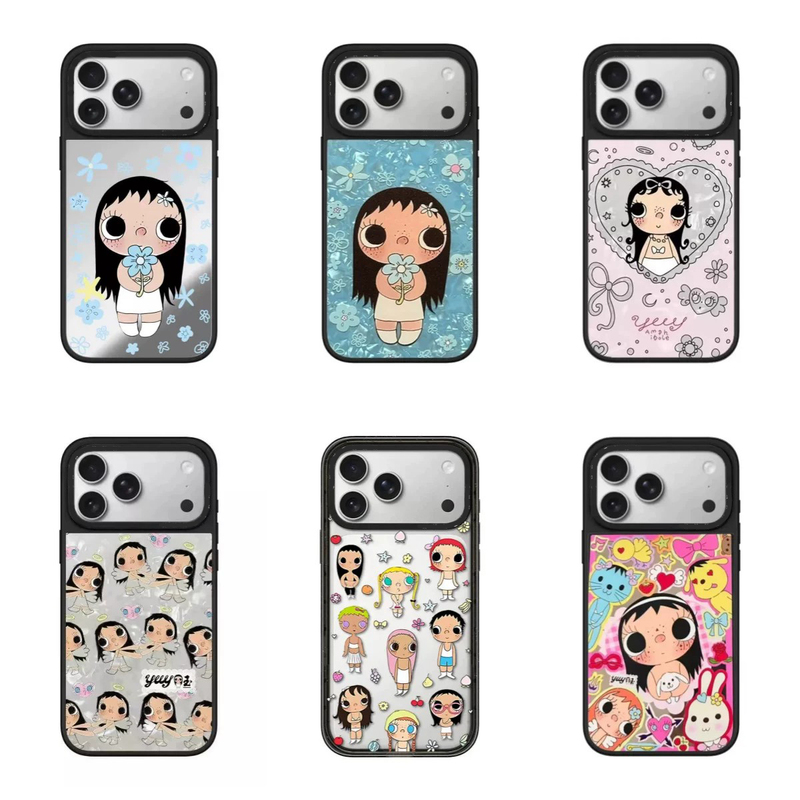 Qidian Club Niche Original Ins-Style Xiaoyu Yuyu Phone Case Suitable for iPhone 17 Pro Max Protective Case Magsafe Magnetic 16 Pro Casual 15 Pro Light Luxury 14 Black Edge Soft Case Qidian Club Niche Original Ins-Style Xiaoyu Yuyu Phone Case Suitable for iPhone 17 Pro Max Protective Case Magsafe Magnetic 16 Pro Casual 15 Pro Light Luxury 14 Black Edge Soft Case