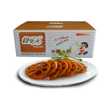 Eat Lotte Spicy Marinated Lotus Root Slices Whole Box 10kg Spicy and Crispy Lotus Root Instant Food Pickles and Pickles Catering Business