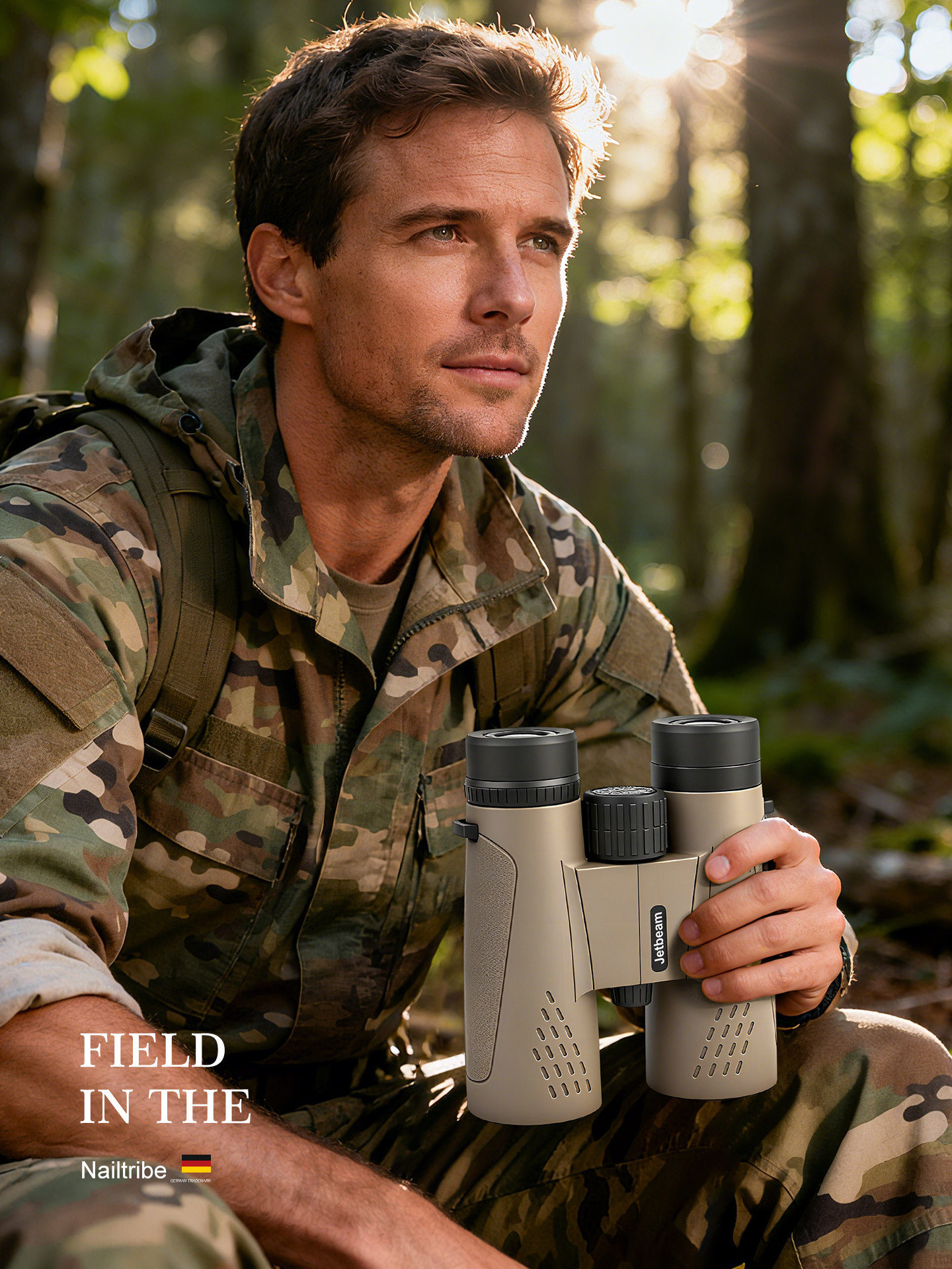 Jetbeam Binoculars High Magnification High-Definition Day and Night Dual-Use Concert Professional-Grade Portable Night Vision Military Version