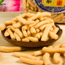 Fruit Inner Mongolia butter fruit strips 400gx3 pack New crispy slightly sweet pastry heart snack traditional specialty