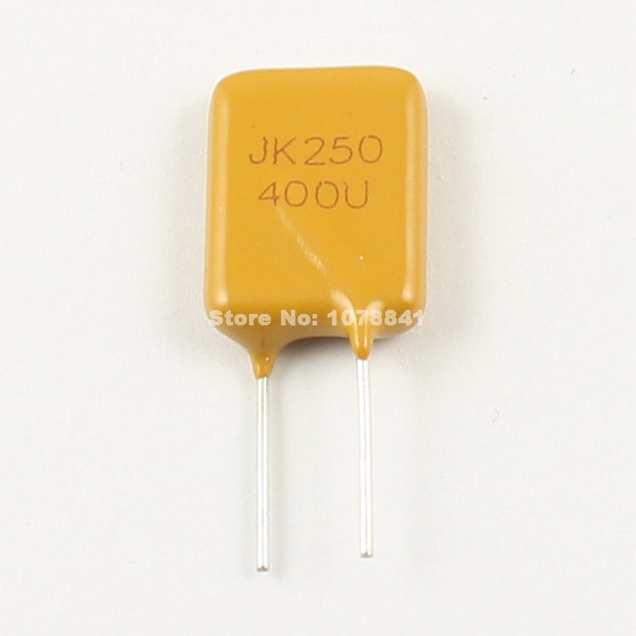 10Pcs PPTC DIP Fuse 250V 0 4A 400mA JK250-400U