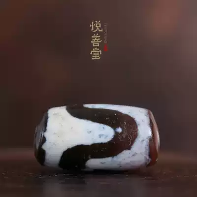 Raw ore Tibet tiger tooth heaven bead pendant Natural old ore to pure package pulp diy Star moon King Kong hand string top with beads