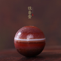 Raw ore Tibetan pharmacist Tian Tian beads to pure oil run package pulp Natural old mine bracelet string top beads with beads Tibet genuine products