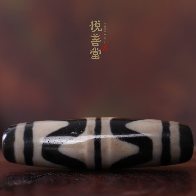 One figure of original mine Tibet tiger tooth old sky pearl to pure old mine Sand Sky Pearl Diy Hand Strings Top Pearl