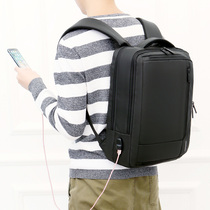 Shoulder bag mens business 15 6 inch computer bag travel bag large capacity schoolbag male student light casual backpack