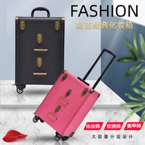 Tattoo embroidery toolbox makeup large-capacity trolley multi-layer multi-function nail brick industry with makeup artist door-to-door eyelash box