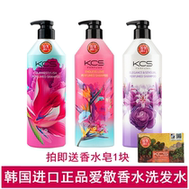 Korea imported kcs Aijing perfume Shampoo Moisturizing and supple oil control Long-lasting fragrance conditioner moisturizing care