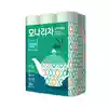 Korea imported green tea toilet paper roll printed toilet paper Soft 3 layers of wood pulp Non-fluorescent 30 rolls soluble