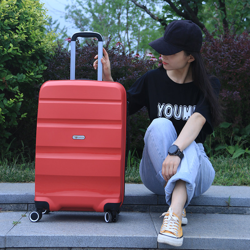 Fashion Trends Pull Rod Universal Wheels 24-inch Llever Box 20 inch suitcase Suitcase Anti-Fall password box coded lock