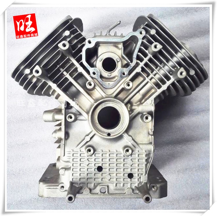 Gasoline twin-cylinder engine alternator crankcase assembly for Honda GX610 GX620 GX670