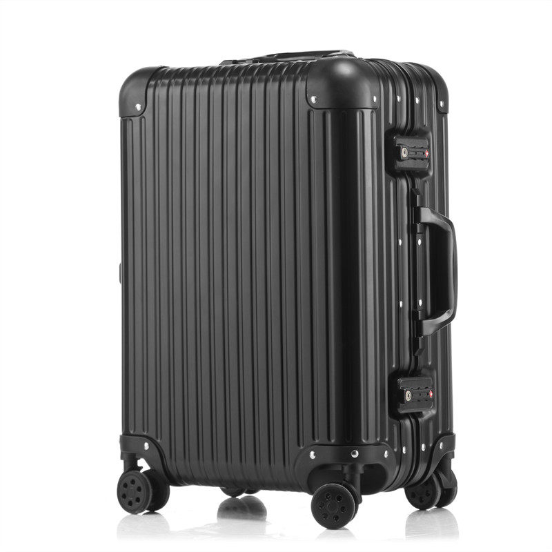 Exit Quality High-end Ultralight Business Suitcase 20 24 28 Inch Boarding PC Aluminum Alloy Lalever Suitcase