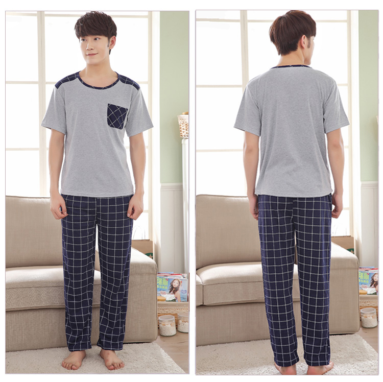 Mùa hè cotton nữ kích thước lớn dịch vụ tại nhà ngọt ngào cắt ngắn quần dài tay bộ đồ ngủ lỏng có thể được mặc bộ hoạt hình dễ thương