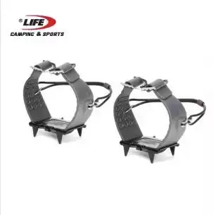 South Korea Life Sports 4p OneBand Plus 4 teeth portable mountaineering four teeth simple ice claw