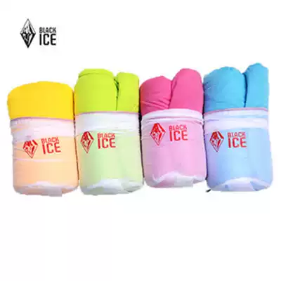 BLACKICE black ice adult outdoor sleeping bag liner envelope travel Dirty Velvet sleeping bag fleece liner