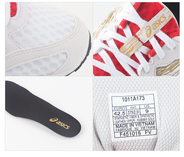 2019 mới ASICS LYTERACER yasehi nam và nữ giày đua nhẹ 1011A173-100 - Giày chạy bộ giày thể thao nữ