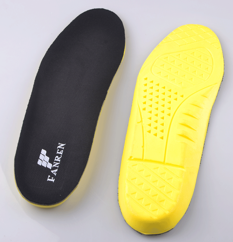 Thể thao PU đế lưới thoáng khí Ortholite tăng 2 cm hấp thụ sốc thở mồ hôi khử mùi khử mùi nam giới và phụ nữ lót giày adidas