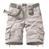 Комбинезоны Moji, шорты, мужские модные брендовые летние мужские свободные брюки три четверти, повседневные брюки большого размера с несколькими карманами, бриджи 3056