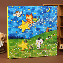Micro Blemish Ncl Album Baby Children Growth Record Book Diy Hand Self-Adhesive Film Lovers Album book