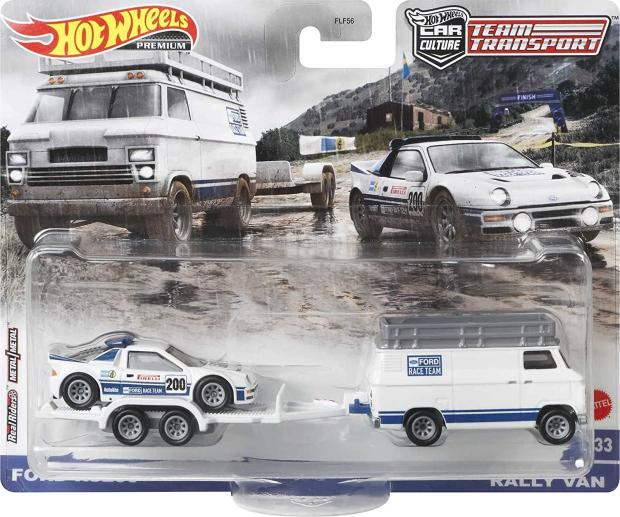 Hot Wheels Car Culture Transport Fleet Ford Rs200 Gulf Oil Nissan Ford Dodge Volkswagen Bmw