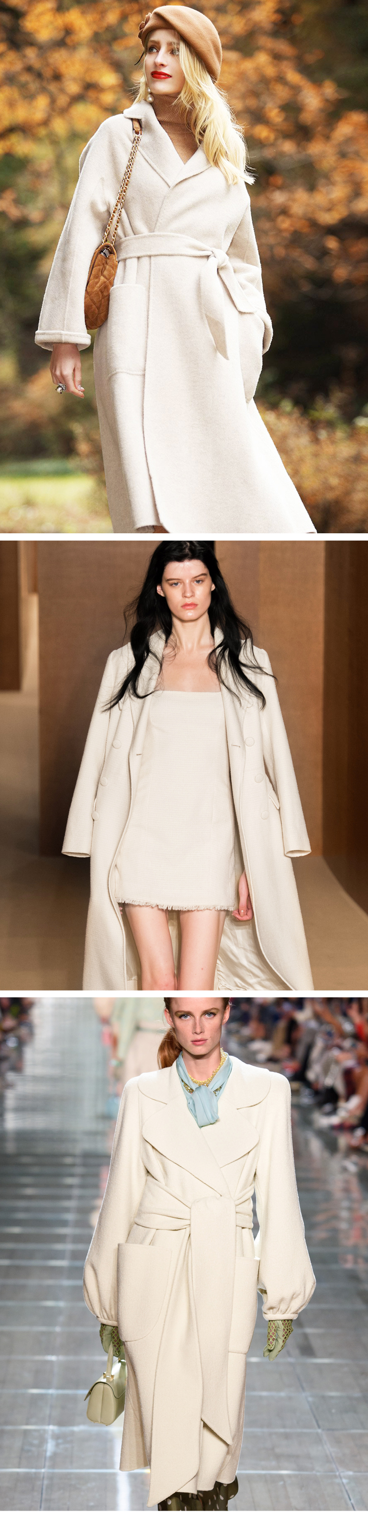 trắng mặt vải vải cashmere mùa thu và mùa đông áo khoác áo khoác len vải vải mềm và thoải mái này - Vải vải tự làm vải co dãn