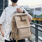 Модный школьный рюкзак, мужская вместительная и большая сумка через плечо для путешествий, коллекция 2021, для средней школы, подходит для студента