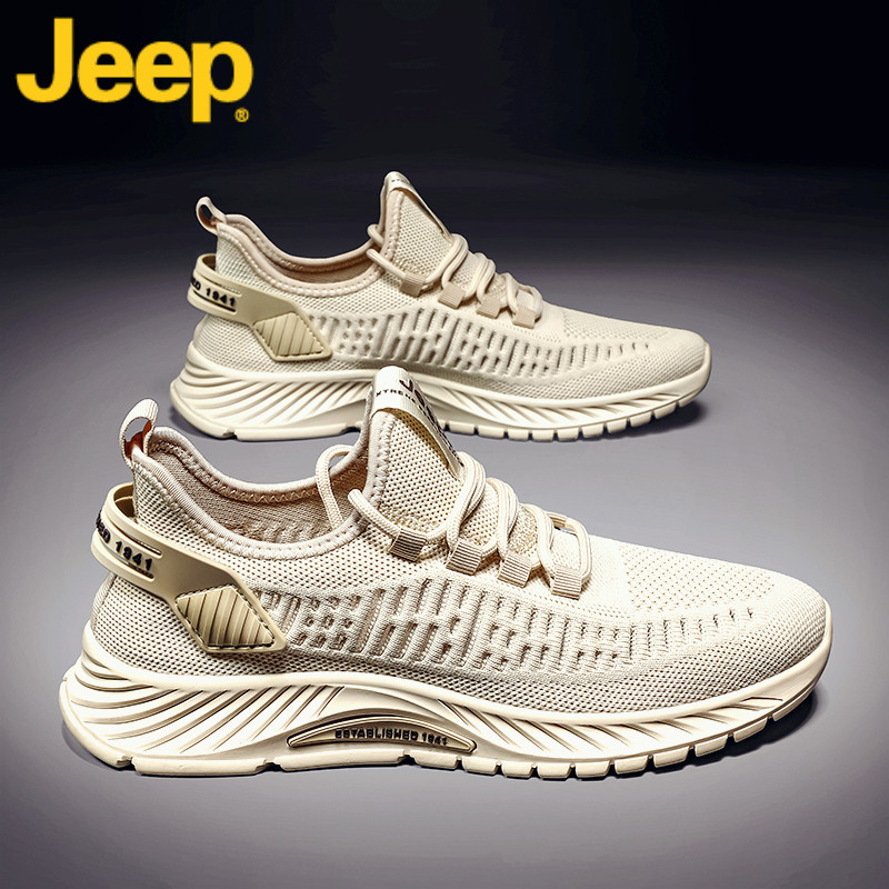 JEEP Gip Coconut Shoes Men Shoes 2022 New Casual Sports Old Daddy Running Shoes Men Tide Shoes Fall