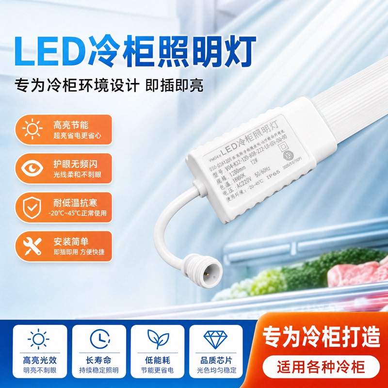 Heming Optoelectronics Led Freezer Waterproof Lighting Tube Wind Curtain Cabinet Refrigerator Beverage Cabinet Display Cabinet Led Strip Light Heming Optoelectronics Led Freezer Waterproof Lighting Tube Wind Curtain Cabinet Refrigerator Beverage Cabinet Display Cabinet Led Strip Light