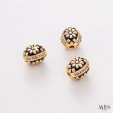 Сине-белый браслет, ожерелье, ювелирный шарм, аксессуар, аксессуары, 18 карат, золотой цвет, DIY