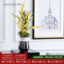 Upscale light lavish emulation Flower Living room furnishing decent board room Villa Design Hotel Restaurant Creative Decoration Flowers