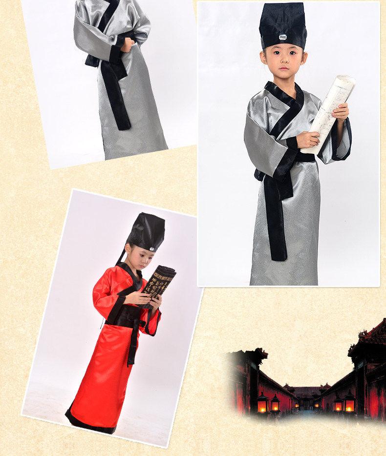 古代学童穿的衣服,古代书童打扮图片,古代儿童服饰_大山谷图库
