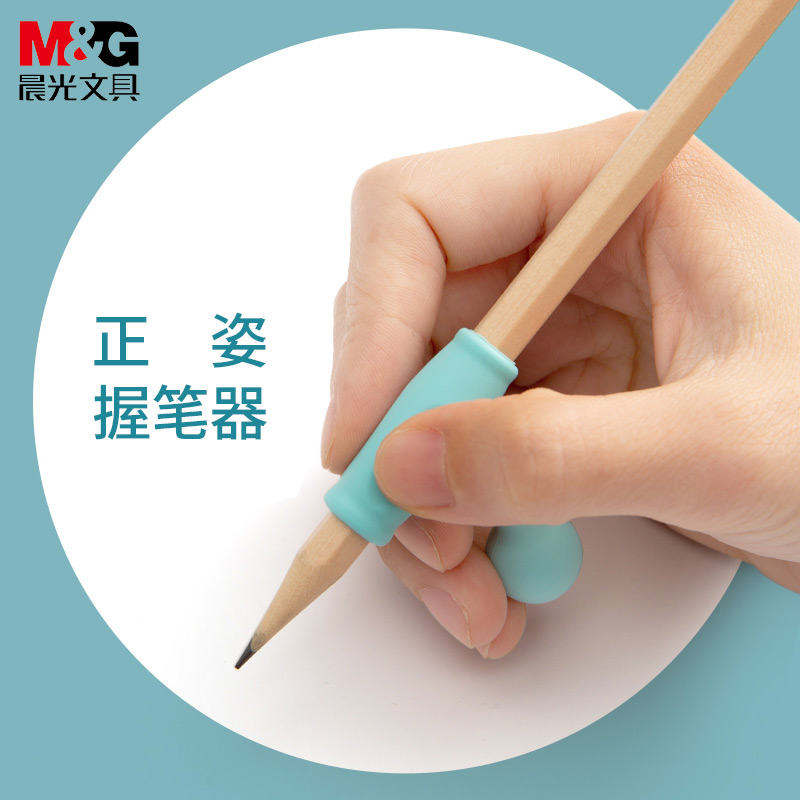 Morning Light Children Grip Pen Instrumental kindergarten beginners Grip Pen Posture Straightener Elementary School Students 1st Grade Pen Correction Instrumental Pen Pencil pencil Learn to write Lord Correction Pen Grip Pen Sleeve Soft
