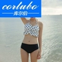 Áo tắm nữ gợi cảm của CORTUBO Thời trang mới gợi cảm với khung thép bikini tam giác áo tắm 16124 - Bikinis bikini gợi cảm