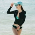 CORTUBO Hàn Quốc bãi biển ngực lớn ngực nhỏ khung thép gợi cảm tập hợp bikini ba mảnh chống nắng thể thao lặn - Bikinis Bikinis