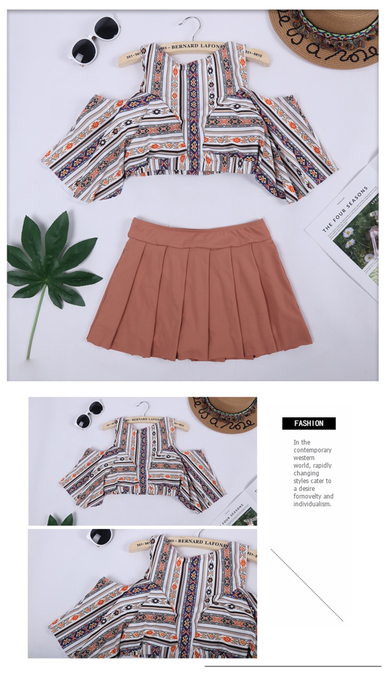 CORTUBO cặp đôi hot mùa xuân đồ bơi gợi cảm váy xẻ ngực nhỏ thép tấm tập hợp đồ bơi nữ thời trang nam Shu - Vài đồ bơi 	bộ đồ đôi đi biển
