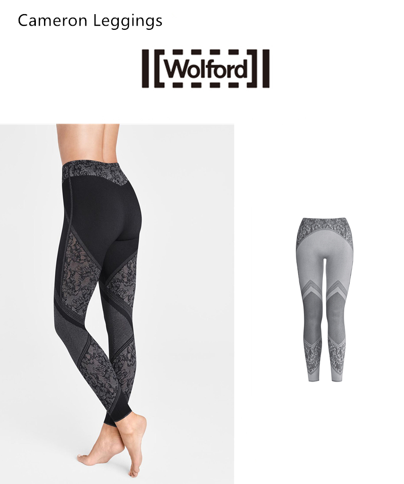 German imports Wolford Cameron150D women's fall sports hit bottom elastic 90% pants 19290 discount