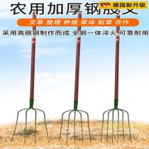 German quality large fork extra large pitchfork agricultural tool large iron fork steel fork three-pronged iron fork grass fork three-pronged fork