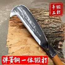 German quality wood chopping knife hand-forged wood chopping knife outdoor agricultural sickle special bamboo knife for chopping wood and trees