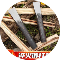 German quality all-steel forged household firewood ax tip weighted firewood tip split wood splitting ax tip outdoor firewood splitting ax