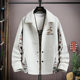 Waffle Jacket for Men, Autumn Ethnic Style Patchwork Fashion Lapel 2025 New Trendy Brand Jacket Spring Clothing