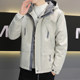 Winter down jacket men's short 2025 new Korean style trendy brand youth thickened workwear hooded jacket